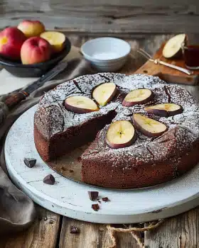Schoko-Birnenkuchen