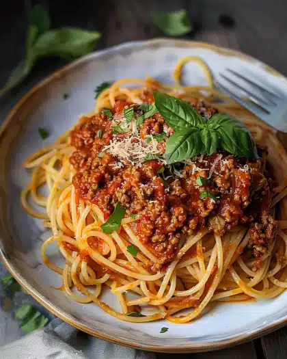Vegane Spaghetti Bolognese