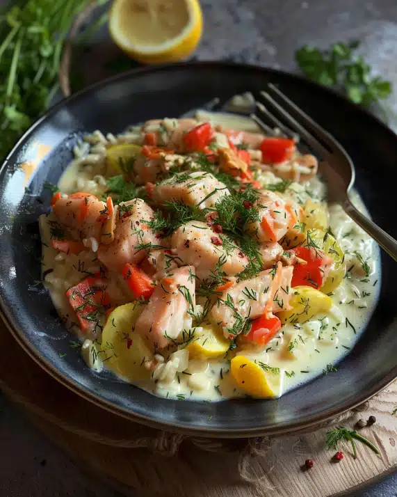 Bunte Fischpfanne – Ein buntes und gesundes Fischgericht