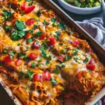 Enchilada-Hähnchenpasta