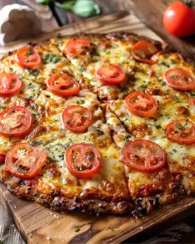 Low Carb Blumenkohlpizza