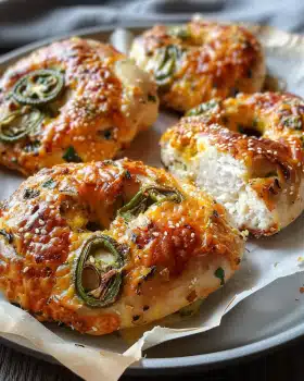 Mit Jalapeño gefüllte Hähnchenbrust aus der Heißluftfritteuse