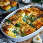 Fischstäbchen-Auflauf – So lecker, dass sogar Matrosen schwach werden