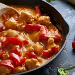 Paprika‑Sahne‑Hähnchen