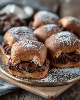 Schoko Spekulatius Brötchen Thermomix