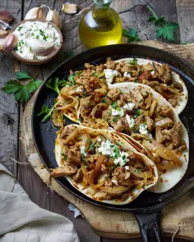 Gyros Pfanne