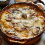 Kartoffel Pilz Gratin
