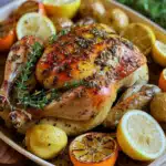 Lemon Herb Roasted Chicken Einfach und Köstlich Zubereiten
