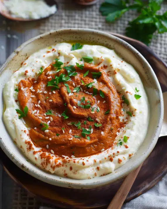 Auberginencreme – Brotaufstrich mit Spitzpaprika