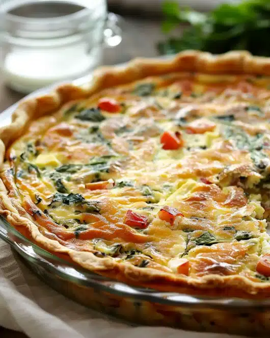 Bodenlos! Schnelle Quiche