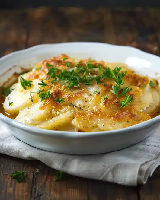 Kabeljau-Kartoffel-Gratin