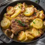 Geschmorter Ochsenschwanz mit Kartoffeln