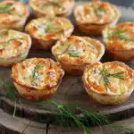Mini Lachs Quiche
