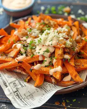 Dirty Sweet Potato Fries